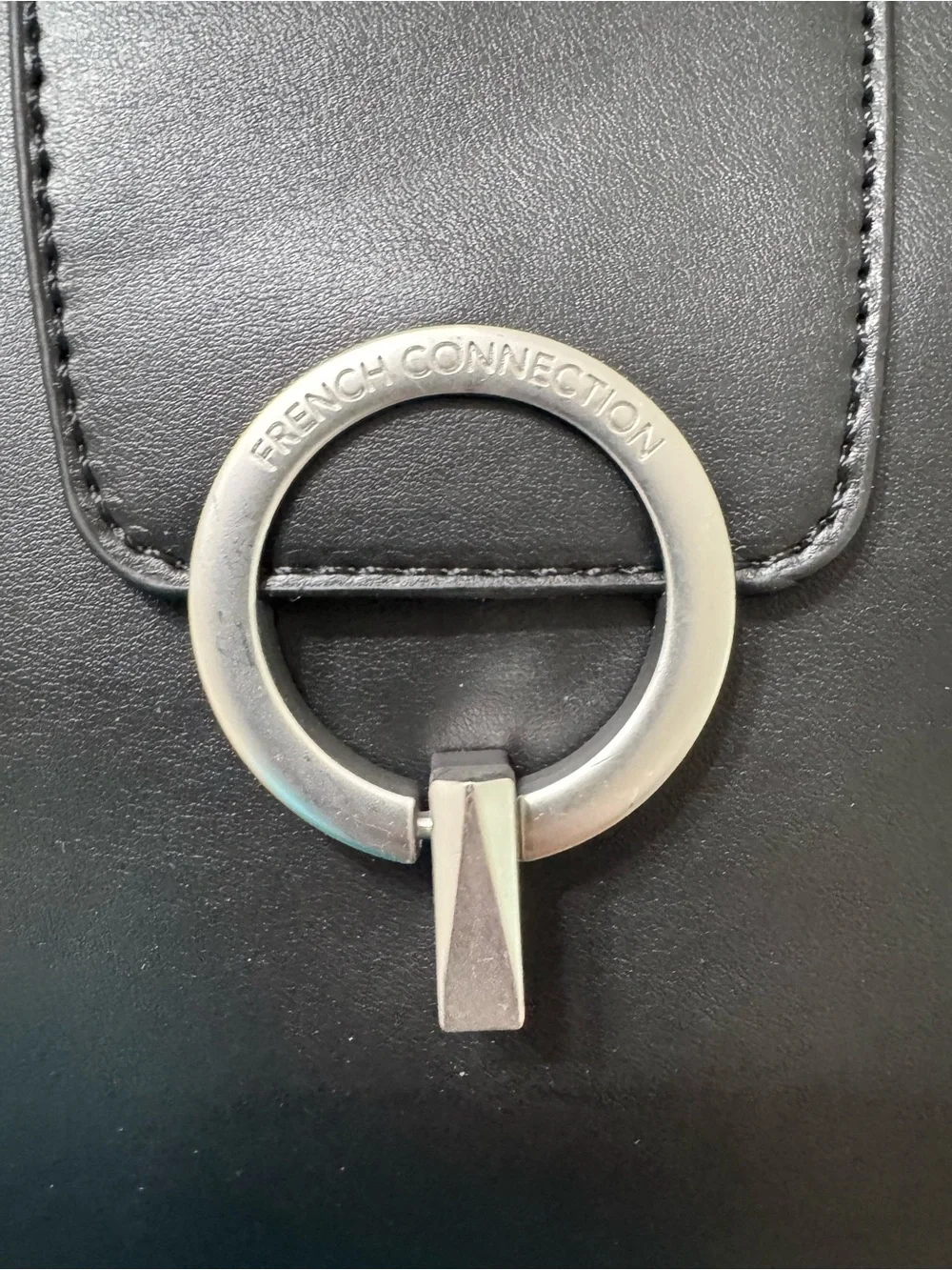 NWT French Connection Charm Ring Enclosure Hobo Bag